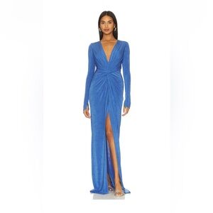 Katie May In A Mood In Ocean Dress M Blue NWT